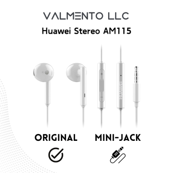 Huawei Stereo-Headset AM115 Weiß Blister